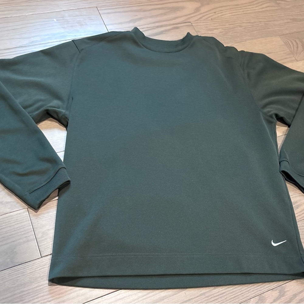 Nike Men’s Crewneck Sweatshirt - Olive Green